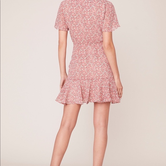 BB DAKOTA Call Me Daisy chiffon wrap dress - Picture 5 of 13